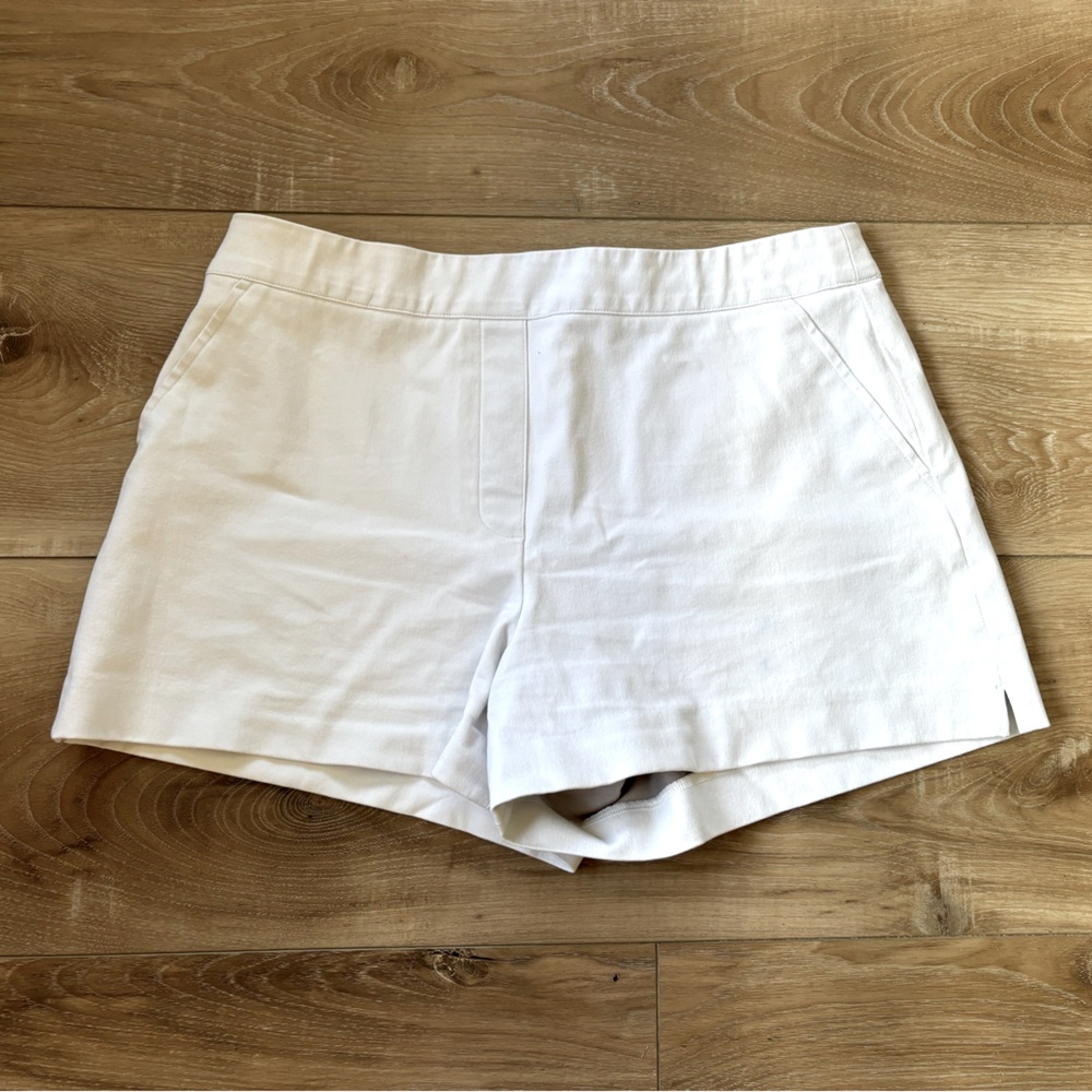 WHITE SPANX SHORTS